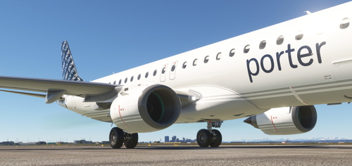 FSS Porter Airlines E195 Fleet Pack 3