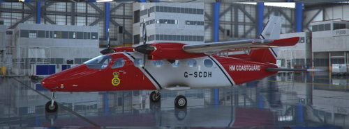FSS Tecnam P2012 Traveller - UK CoastGuard (fictional)