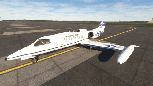 FSW Learjet C-21 Scott AFB