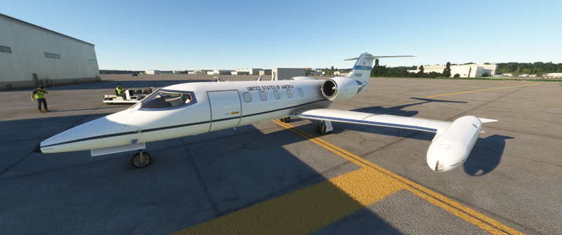 N242dr Learjet 35A Liveries for Microsoft Flight Simulator | MSFS