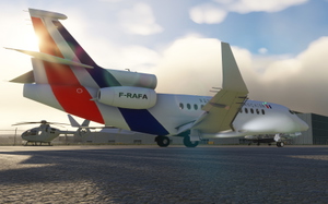 [FSX convert] Dassault Falcon 7X  thumbnail 2