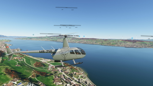 Fuchs Helicopter  Cowansim_R66_HB-ZSF