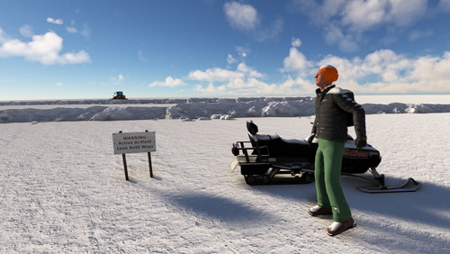 Fuel Depot 83, Antarctic Ice Shield -  ICAO:  FDP83