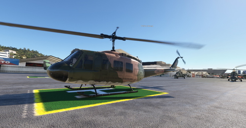 Fuerza Aerea Venezolana FAV 1567 - Taog Hangar Huey UH-1H
