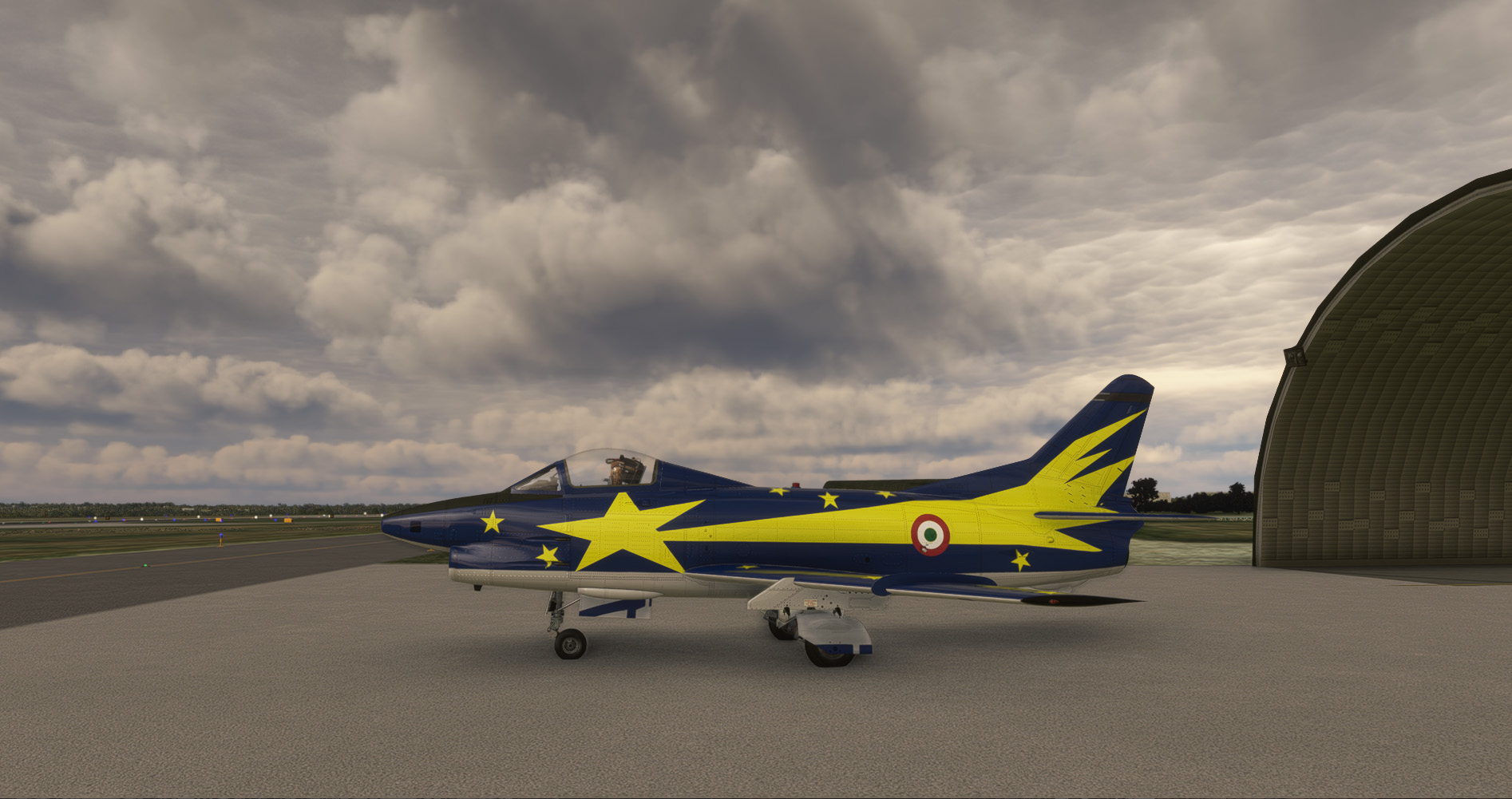 G-91 Cometa di Natale livery - Image 1