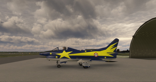 G-91 Cometa di Natale livery