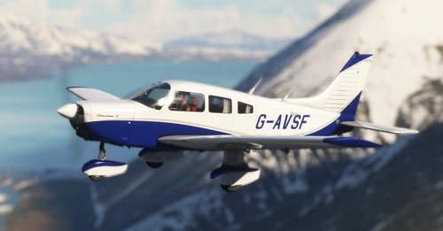G-AVSF | Just Flight Piper PA-28 Warrior II [4K]