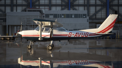 [G-AVUG] WBSim/JPLogistics Cessna 152 Livery
