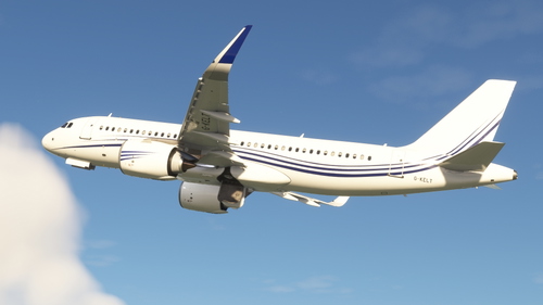 G-KELT Acropolis aviation - IniBuilds A320NEO