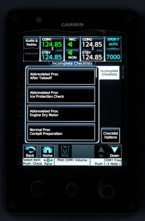 Garmin G3000/5000 Electronic Checklist Plugin thumbnail 7