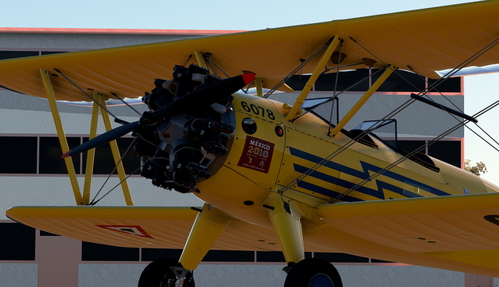 GAS Boeing PT-17 Stearman (Kaydet) Fuerza Aerea Mexicana EPS-6078