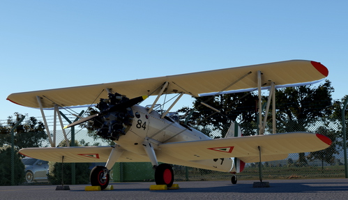 GAS Boeing PT-17 Stearman (Kaydet) Fuerza Aerea Mexicana EPS-84