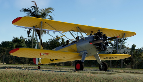 GAS Boeing PT-17 Stearman (Kaydet) Fuerza Aerea Mexicana EPS-89
