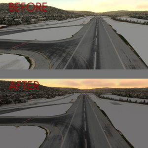 GAYA ENCN Kristiansand Kjevik Payware scenery  Improvements thumbnail 6