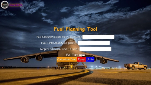 Generic Fuel Planning Tool