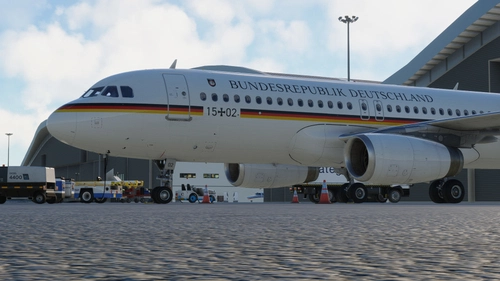 German Air Force ✈ Flugbereitschaft  15+01 and 15+02 ✈ Fenix A320 V2