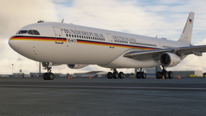 German Air Force ✈ Flugbereitschaft 16+01  ✈  LVFR A340 thumbnail 2