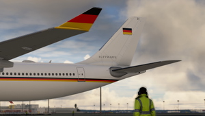 German Air Force ✈ Flugbereitschaft 16+01  ✈  LVFR A340 thumbnail 3