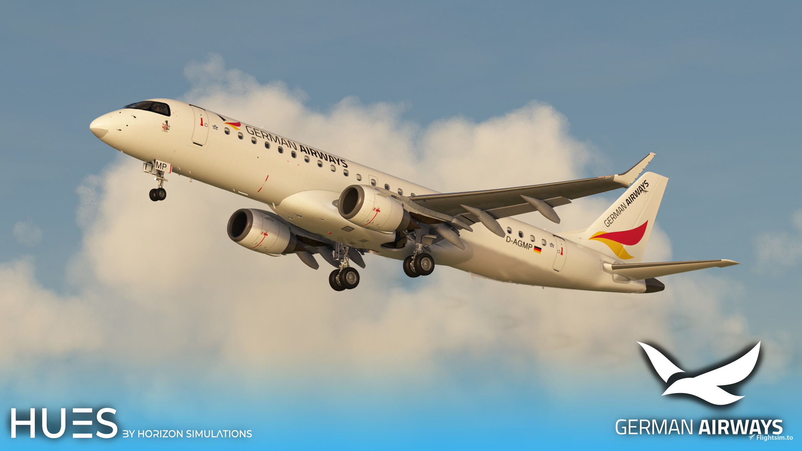 German Airways D-AGMP | FSS E190 - Image 1