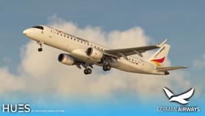 German Airways D-AGMP | FSS E190 thumbnail 1