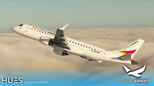 German Airways D-AGMP | FSS E190 thumbnail 2