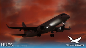 German Airways D-AGMP | FSS E190 thumbnail 3