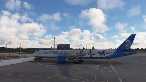 German Butterfly VA PMDG 777-300ER 