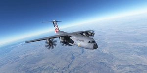 German Luftwaffe A400M  54-21 Nato Air Defender 2023 Livery thumbnail 1