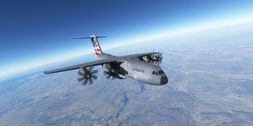 German Luftwaffe A400M  54-21 Nato Air Defender 2023 Livery