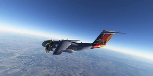 German Luftwaffe A400M  54-21 Nato Air Defender 2023 Livery thumbnail 2