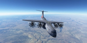 German Luftwaffe A400M  54-21 Nato Air Defender 2023 Livery thumbnail 3