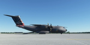 German Luftwaffe A400M  54-21 Nato Air Defender 2023 Livery thumbnail 4