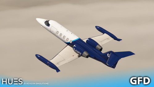 Gesellschaft für Flugzieldarstellung (GFD) D-CGFN | FSW Learjet 35A