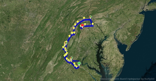 Gettysburg Campaign Bush Trip