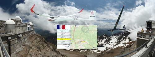 Glider FR  Pic Du Midi 70