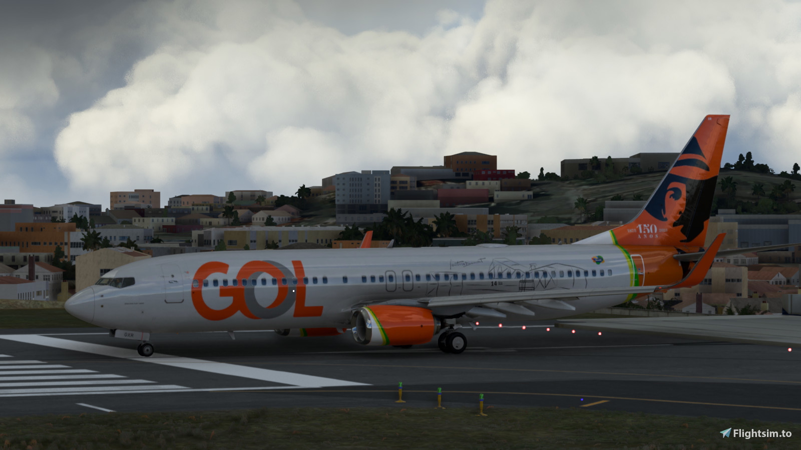 Gol Linha Aéreas (PR-GXR)  "PAI DA AVIAÇÃO SANTOS DUMONT" - Image 1