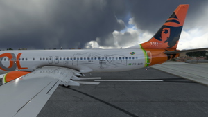 Gol Linha Aéreas (PR-GXR)  "PAI DA AVIAÇÃO SANTOS DUMONT" thumbnail 3