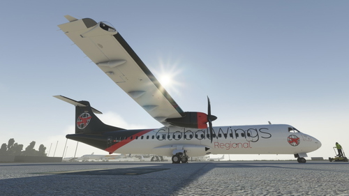 GlobalWings VA - Asobo AT76 - HB-I18