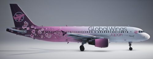GlobalWings VA - Fenix A320 CEO JA340G - 4K/8K