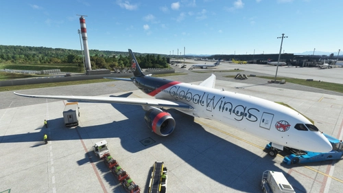 GlobalWings VA - Kuro B788 - HB-I88