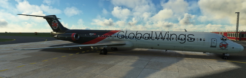 GlobalWings VA - MD83 - HB-I01