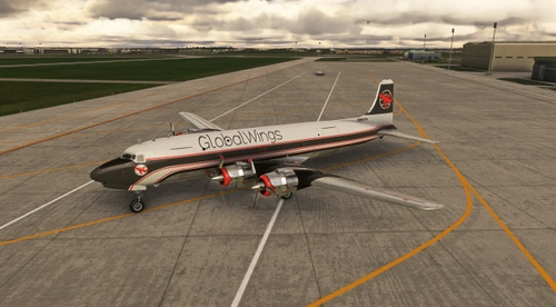 GlobalWings VA - PMDG DC-6A N264TA  - Livery Pack