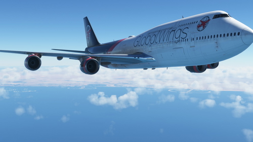 GlobalWings VA Asobo B748i - HB-I13