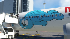GOL -60 Anos turma da Mônica  - (PR-GXW) - Resolução 8k - PMDG 737-800 thumbnail 16