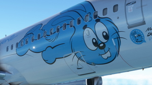 GOL -60 Anos turma da Mônica  - (PR-GXW) - Resolução 8k - PMDG 737-800 thumbnail 3