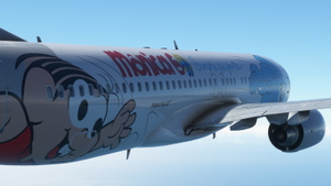 GOL -60 Anos turma da Mônica  - (PR-GXW) - Resolução 8k - PMDG 737-800 thumbnail 4