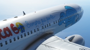 GOL -60 Anos turma da Mônica  - (PR-GXW) - Resolução 8k - PMDG 737-800 thumbnail 6