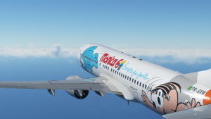 GOL -60 Anos turma da Mônica  - (PR-GXW) - Resolução 8k - PMDG 737-800 thumbnail 12