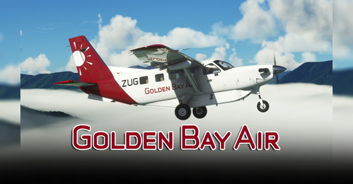 Golden Bay Air ZK-ZUG Kodiak (New Zealand) (Fictional) [4K] | SimSkunkWorks Kodiak 100 Series II