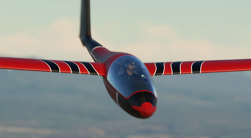 Got Friends Discus 2c FES Livery: Red Baron Flies for Microsoft Flight ...